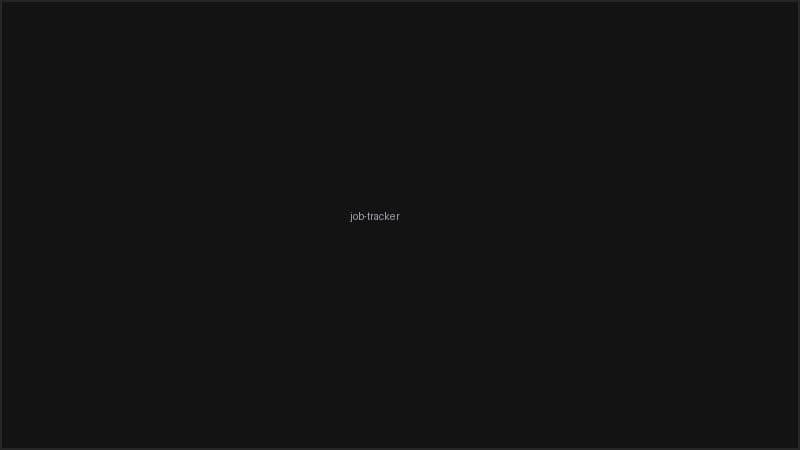 Job Tracker